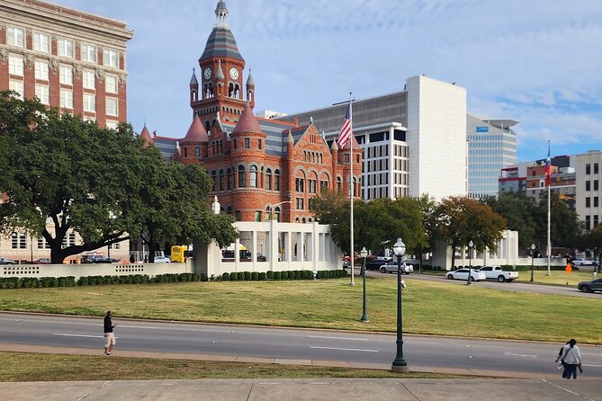 Historic Dallas Downtown Solo Self Guided Walking Tour - Founders Plaza and the Story Behind the Fountain
