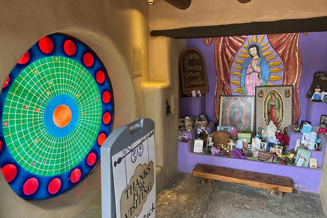 Historic Old Town Albuquerque smart phone App/Audio Walking Tour - The Chapel of Our Lady of Guadalupe and local art