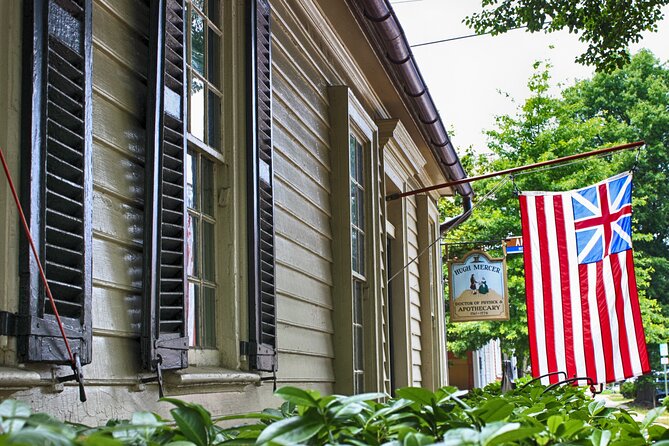 Historical Fredericksburg SmartPhone App Self Guided Walking Tour - Beginning at Hugh Mercer Apothecary Shop