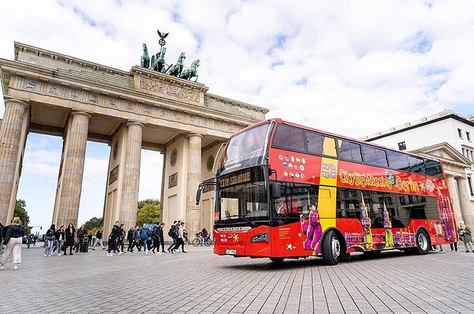Hop-on Hop-off Berlin Tour with Audio Guide - Pariser Platz, the Brandenburg Gate, and the Reichstag