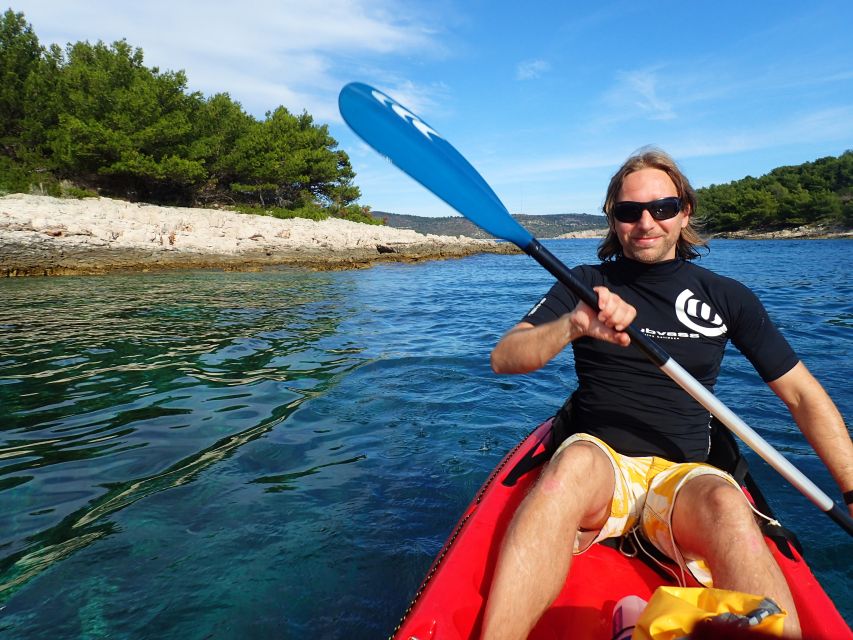 Hvar: Pakleni Islands Self-Guided Kayaking Tour - Choosing between a single and tandem kayak