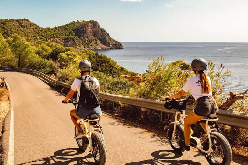 Ibiza: E-Bike self-guided rental adventure - Santa Eulalia and the historic river bridge