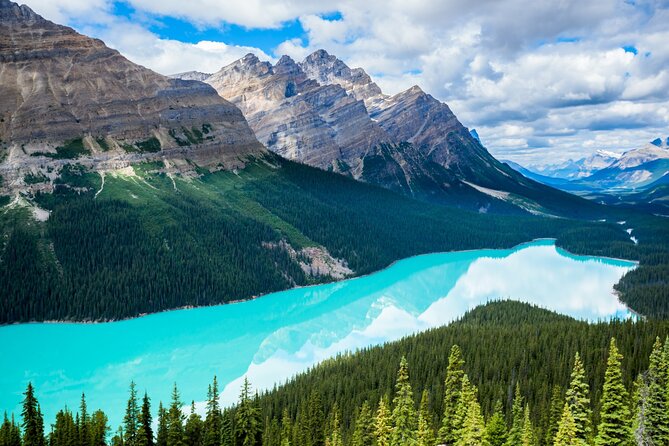 Icefields Parkway Self-Guided Driving Audio Tour - Banff National Park brings turquoise lakes