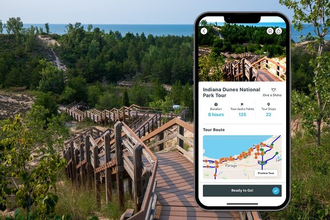 Indiana Dunes National Park Self-Guided Audio Tour - Start with Heron Rookery, then meet a wandering dune