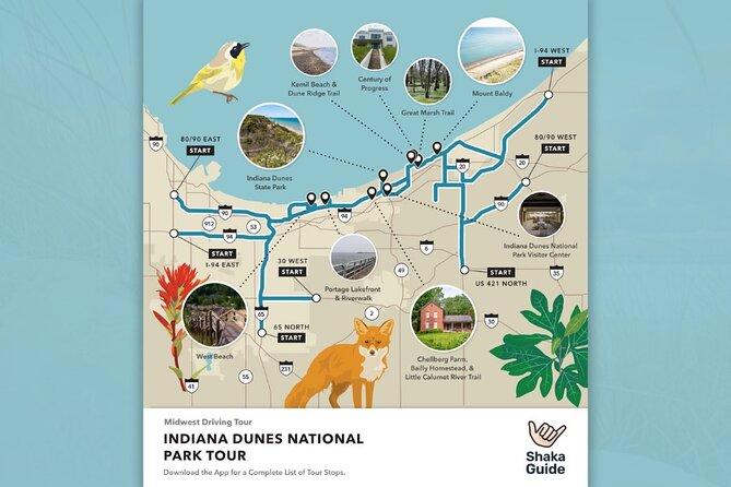 Indiana Dunes National Park Self-Guided Audio Tour - Beaches, birds, and the hazards of Lake Michigan