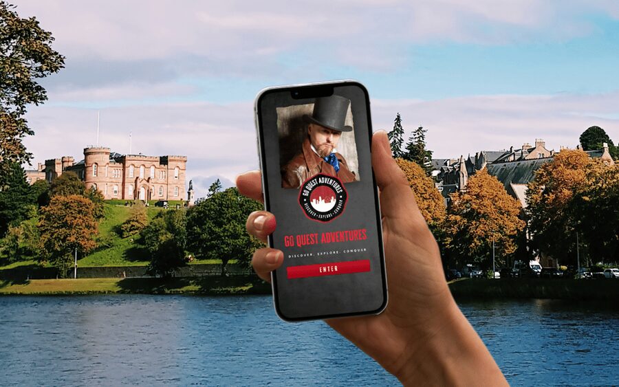 Inverness: City Walking Tour & Exploration Game - Crossing the River Ness and following the route