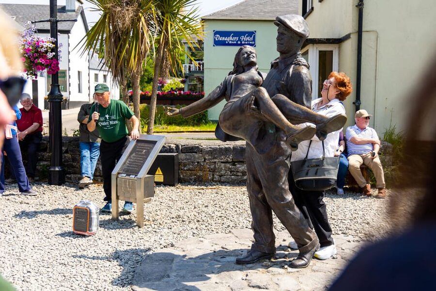 Ireland: County Mayo The Quiet Man Museum Self-Guided Visit - Seeing Mary Kate’s green half-door