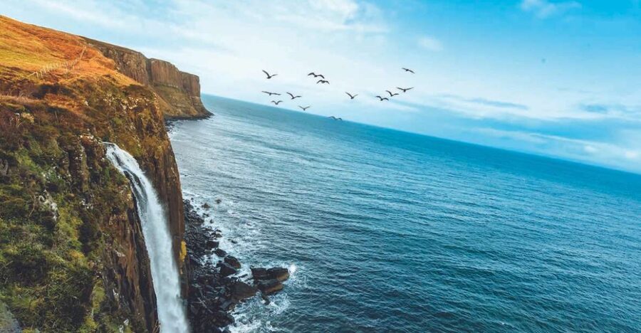 Isle of Skye Driving Tour from Portree with an APP - Lealt Falls and Kilt Rock