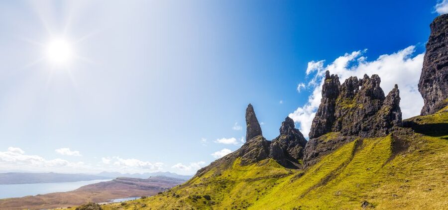 Isle of Skye Driving Tour from Portree with an APP - Staffin Dinosaur Museum and Skye before the castles