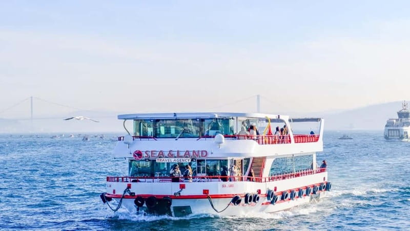 Istanbul: Bosphorus Sightseeing Cruise Tour with Audio Guide - Palaces, universities, and Ortaköy Mosque