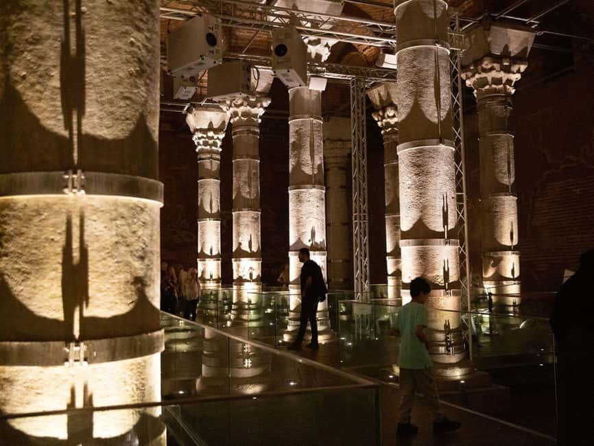 Istanbul: Cistern of Theodosius Entry Ticket and Audio Guide - What You See Inside the 24-by-40-Meter Chamber