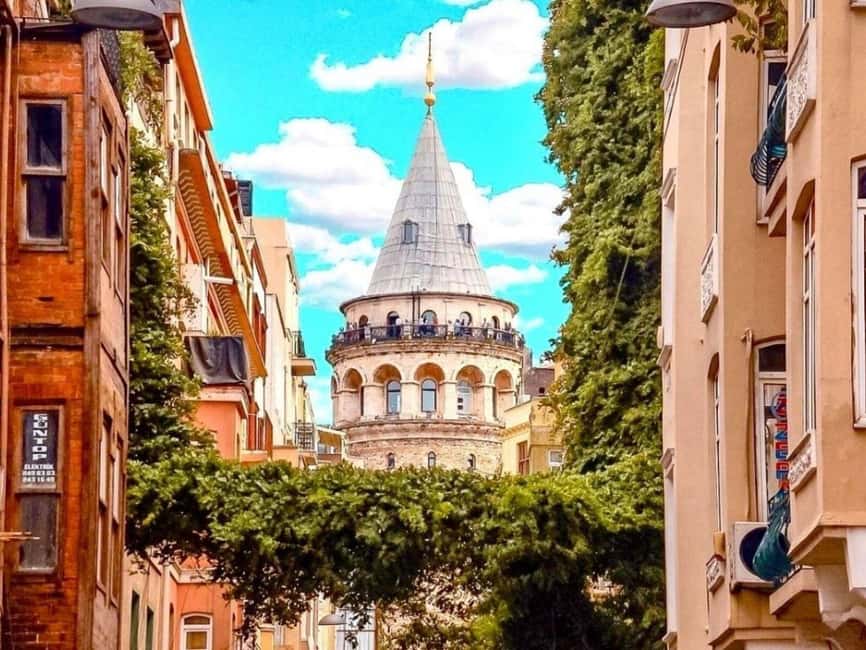 Istanbul: Galata Tower Entry Ticket with Audio Guide - Inside the tower: museum, lift, and upper level