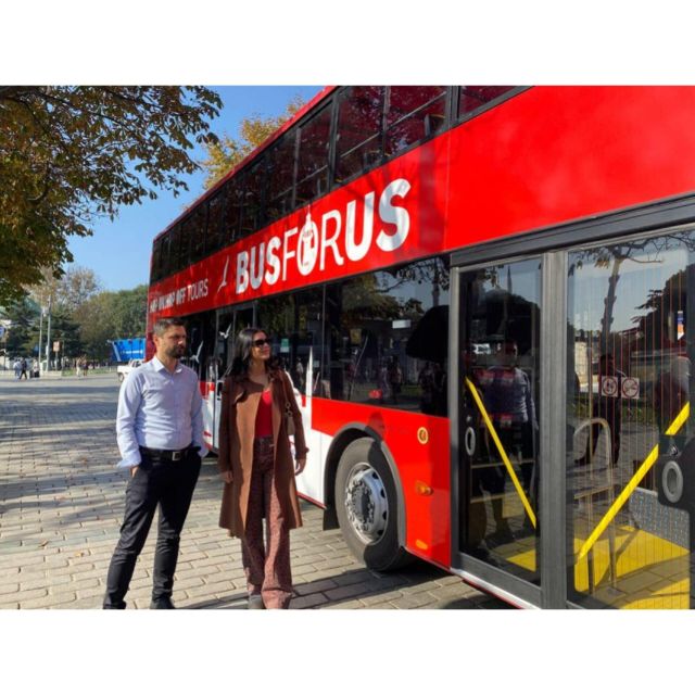Istanbul: Hop-On Hop-Off Sightseeing Bus with Audio Guide - Food, water, and the small inclusions