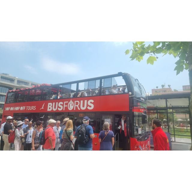 Istanbul: Hop-On Hop-Off Sightseeing Bus with Audio Guide - How to use the 12-stop route