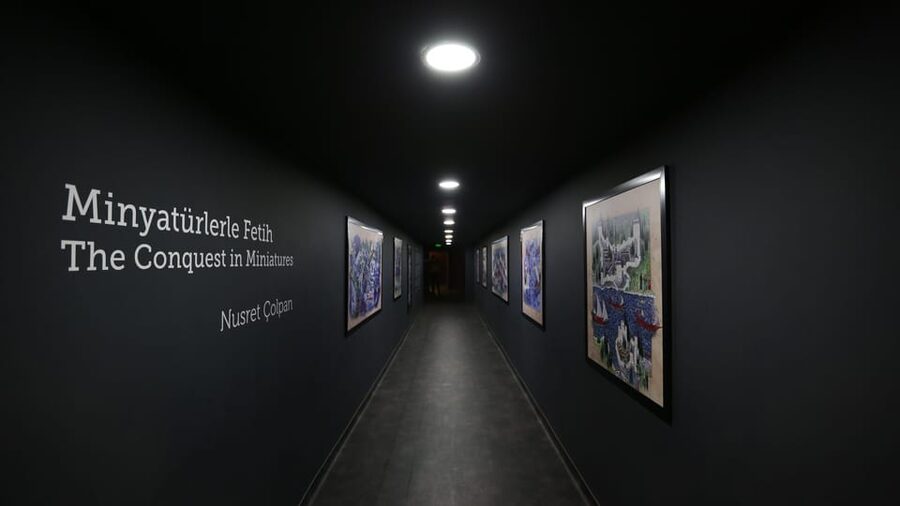 Istanbul: Panorama 1453 History Museum Tickets +Audioguide - The opening section: miniatures, paintings, and siege preparation