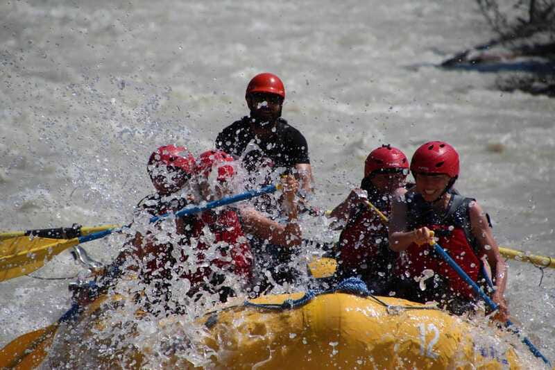 Jasper: Sunwapta River Whitewater Rafting - Self-Drive - The Whopper and the final cold splash