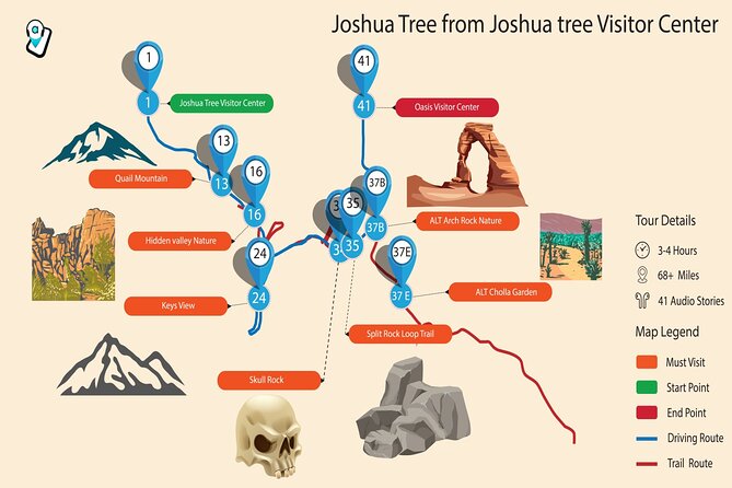 Joshua Tree National Park Self-Guided Driving Audio Tour - Hemingway Buttress and Hidden Valley