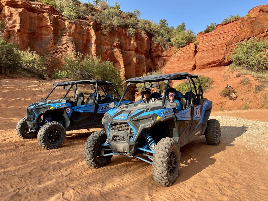 Kanab: Peek-a-Boo Slot Canyon ATV Self-Driven Guided Tour - The ride across southern Utah’s red sand
