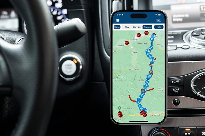 Kancamagus Scenic Byway Self-Guided Audio Driving Tour Guide - A scenic road with a story in every bend