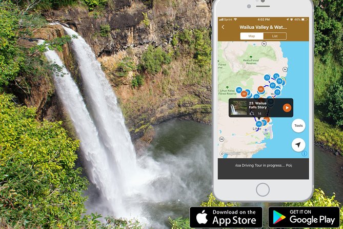 Kauai Wailua Valley & Waterfalls Audio Driving Tour - Key points to know before you drive