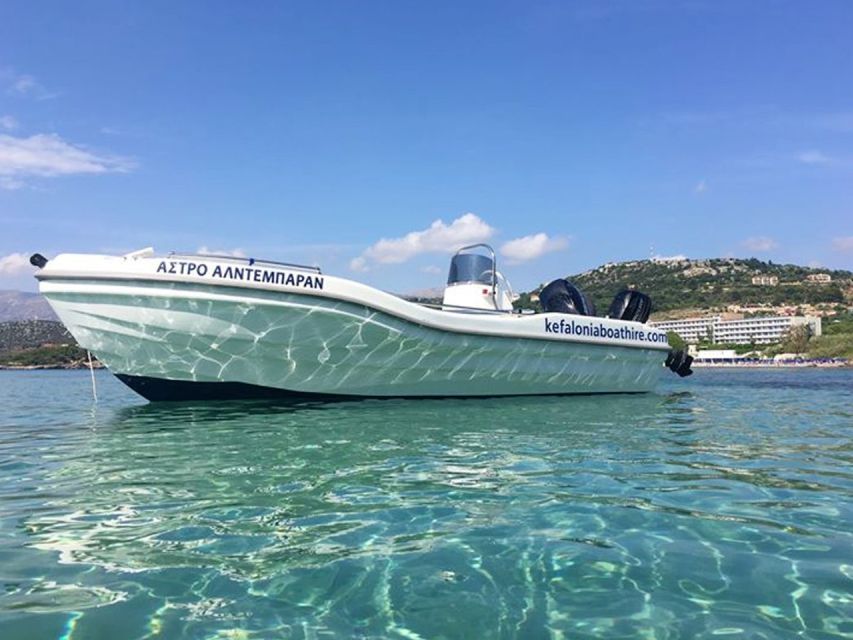 Kefalonia: Small-Boat Rental and Self-Guided Cruise - Six hours along the Argostoli coast