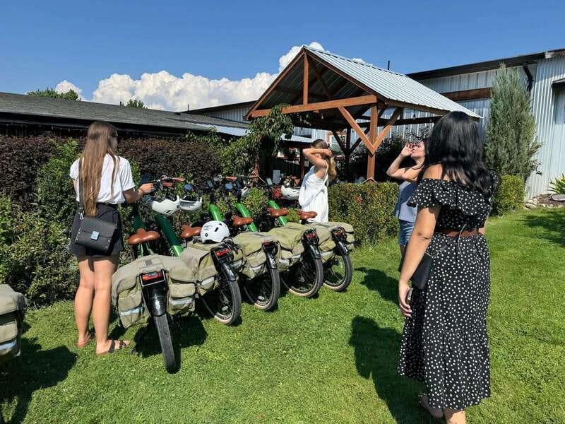 Kelowna: Wine Tasting by E-bike, Smartphone Guide & Lunch - SpearHead Winery and the middle stretch