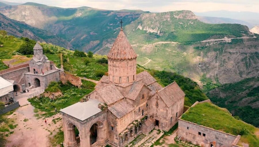Khor Virap, Areni, Noravank, Tatev (ropeway) Self-Guided - Khor Virap and the view toward Mount Ararat