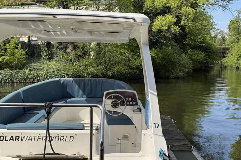 Köpenick Berlin: Self-Drive Boat Tour for up to 12 people - Following the Müggelspree and Grosser Müggelsee