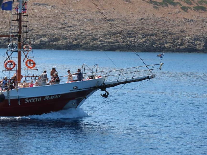 Kos: 3-Island Cruise with Lunch, Swimming and Audio Guide - Setting out from Kos on the Santa Maria