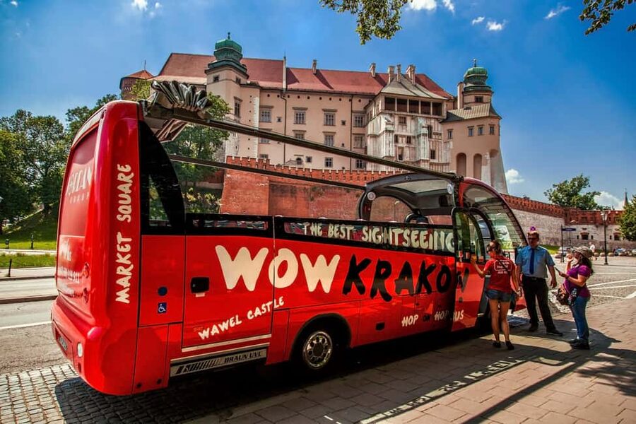 Krakow: Hop-On Hop-Off Bus Tour with Audio Guide - A practical way to see Krakow on your first day