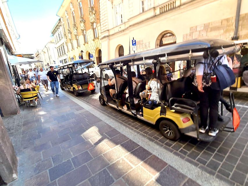 Krakow: Private Panoramic Tour by Golf Cart with Audio Guide - Key points to know before booking