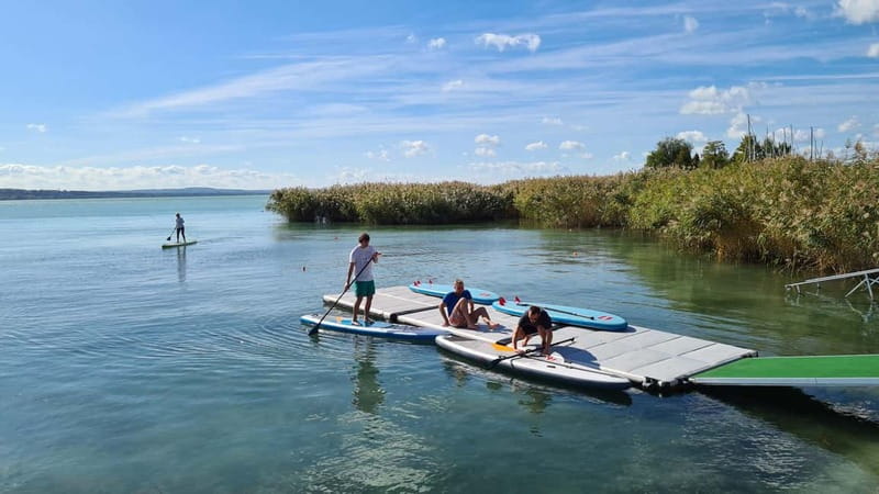 Lake Balaton 3 hour SUP tour - self-guided - What your three hours on the water can look like