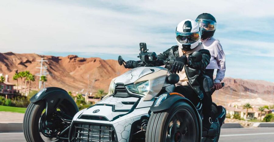 Las Vegas: Red Rock Canyon Self-Guided CanAm Ryker Tour - The ride to Red Rock Canyon