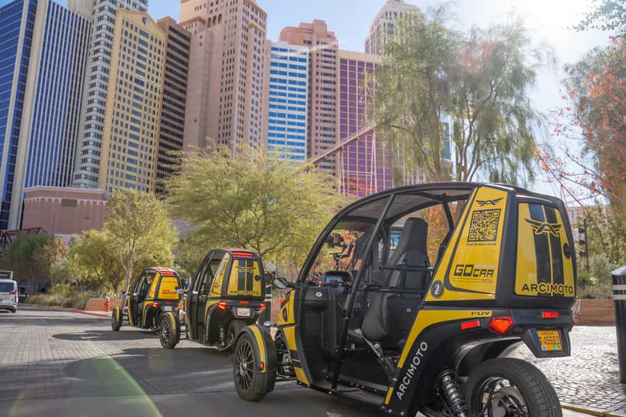 Las Vegas: Red Rock Canyon Ticket and Audio Tour in a GoCar - Taking the wheel near Pawn Stars