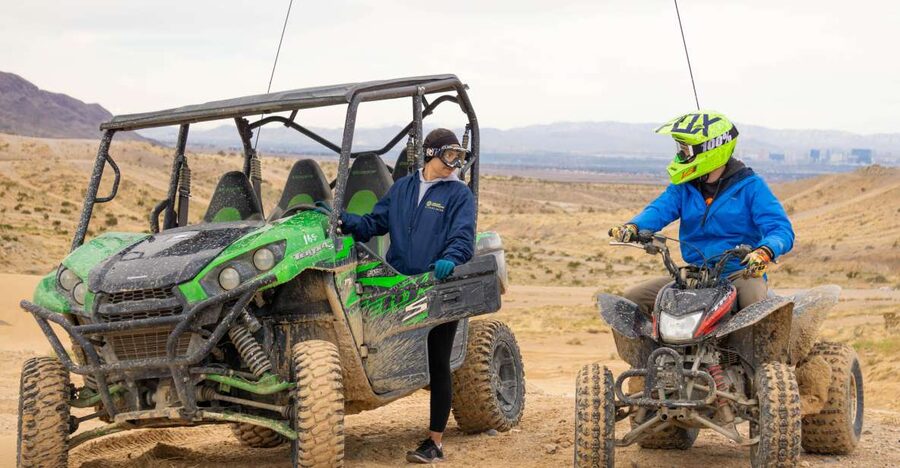 Las Vegas: Self-Guided ATV or UTV Rental - The first 10 minutes: getting comfortable