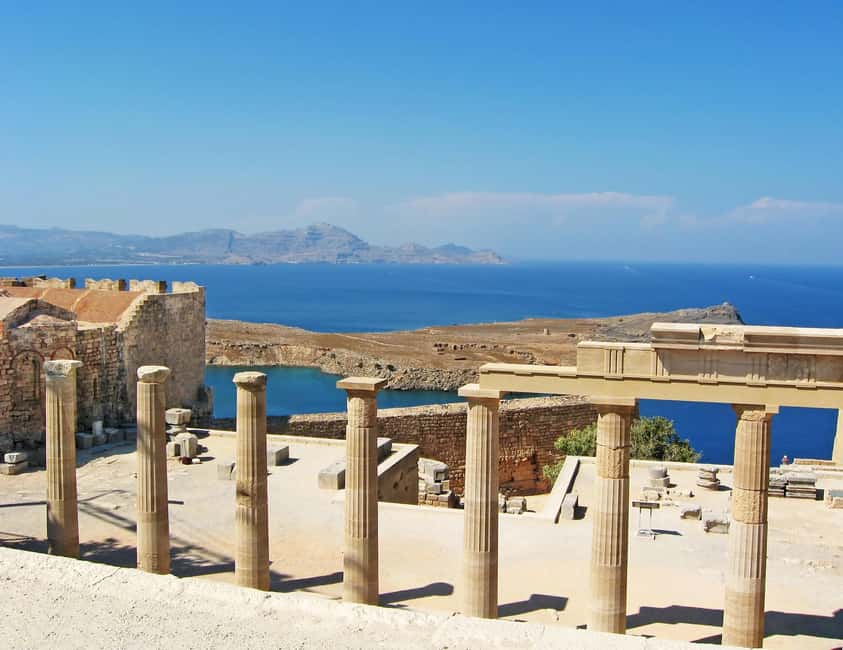 Lindos Acropolis Self-Guided Tour with 3D & Audio (No entry) - The views are part of the experience