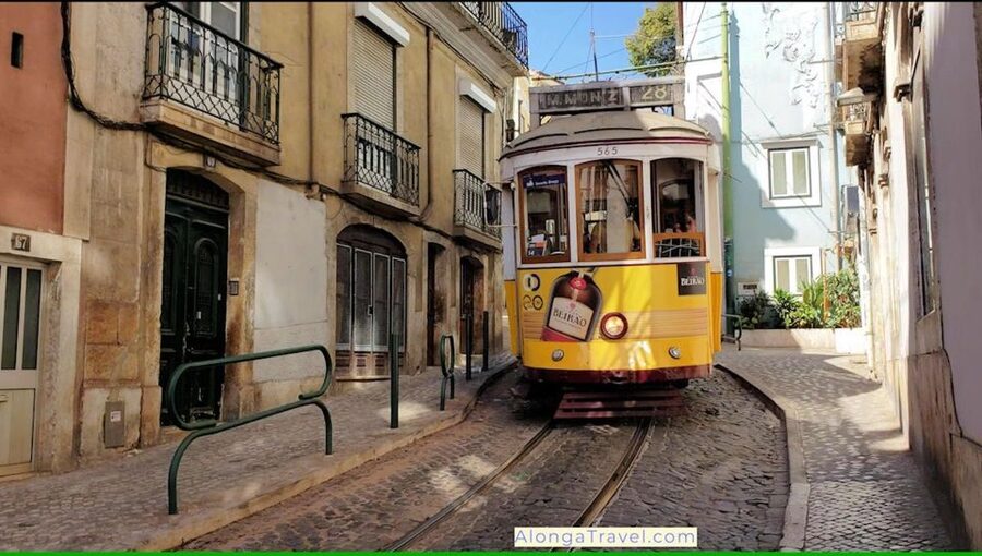 Lisbon: Tram 28 Entry Ticket & Audio Guide with 24-Hour Pass - Riding Tram 28 through Graça