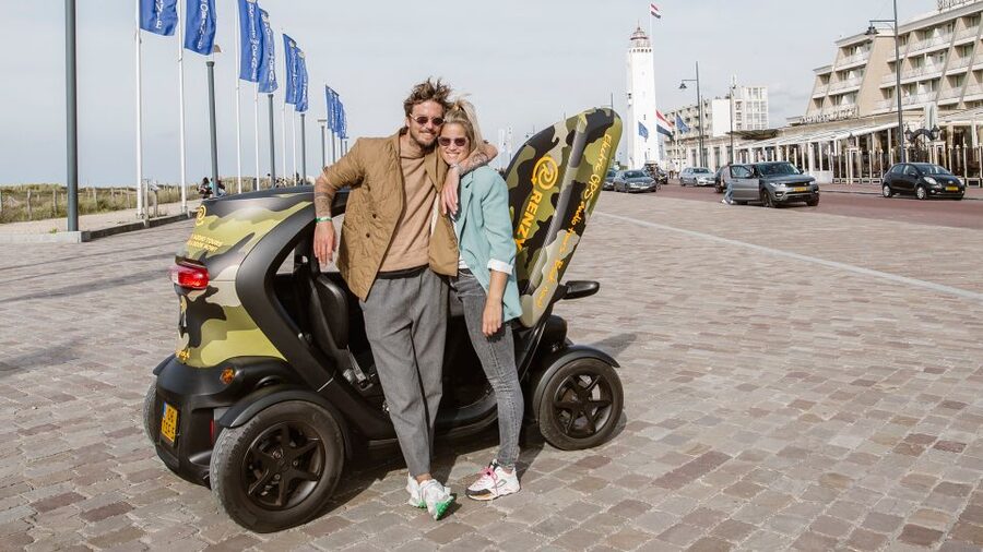 Lisse: Self-Drive Electric Car Dune and Beach Audio Tour - Why an Electric Twizy Works Well Here