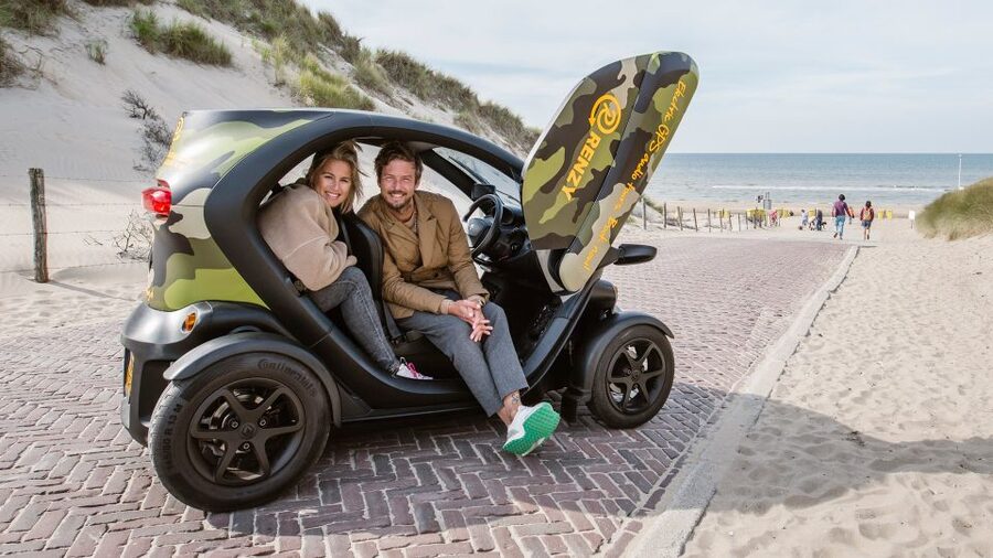 Lisse: Self-Drive Electric Car Dune and Beach Audio Tour - Parking the Twizy for the Beach