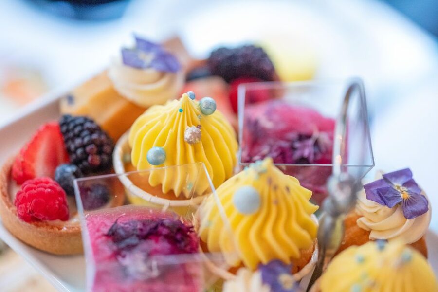 London: Gin and Afternoon Tea Bus Tour with Audio Guide - What you eat with Brigit’s Bakery