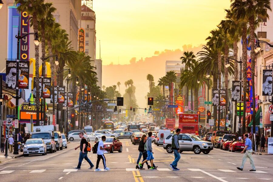 Los Angeles: Hop-On Hop-Off Bus Tour with Audio Guide - Blue Studio Express Shuttle: useful transport, limited sightseeing