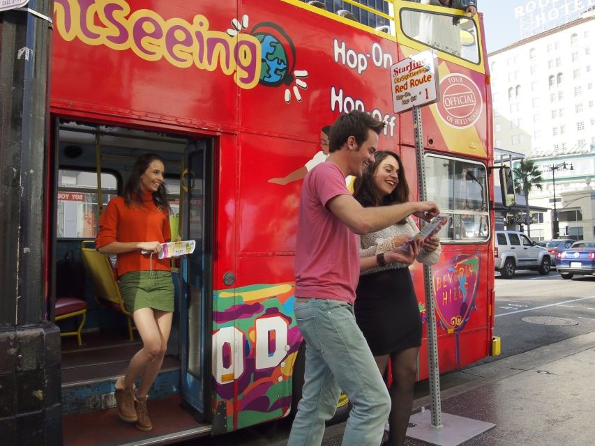 Los Angeles: Hop-On Hop-Off Bus Tour with Audio Guide - Santa Monica Yellow Route: the coast, pier, and Venice