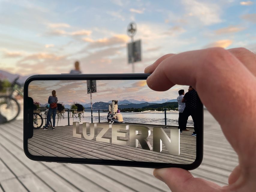 Lucerne: Smartphone walking tour - cool Lucerne old town - Viewpoints and the value of slowing down