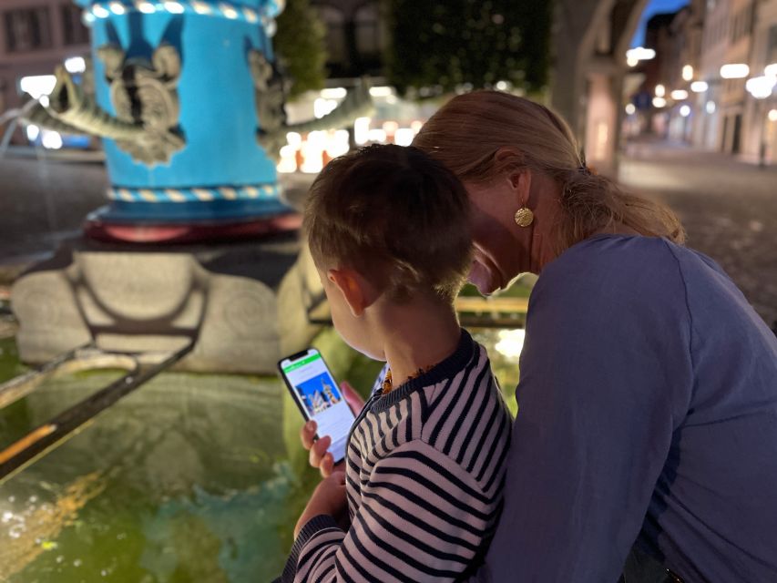 Lucerne: Smartphone walking tour - cool Lucerne old town - The augmented reality surprise