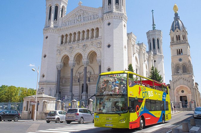 Lyon Hop-On Hop-Off Tour with Audio Commentary - Palais de Justice and the riverside view