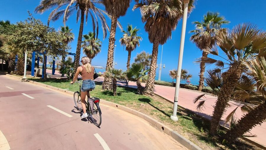 Malaga: City Bike Rental with Self-Guided Cycling Route - The eastern coast: Malaga’s easiest full-day ride