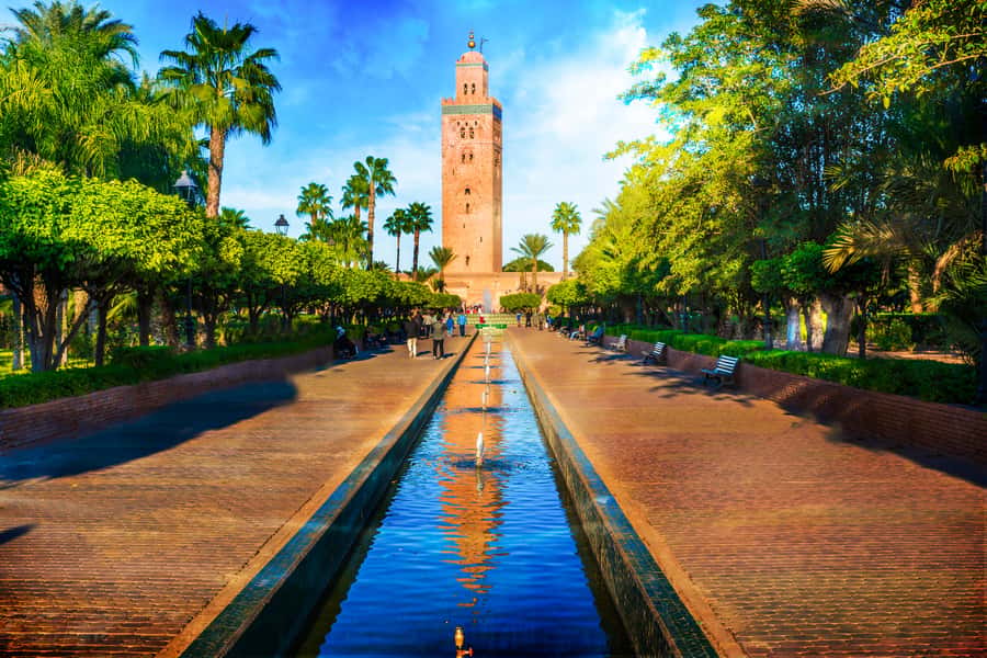 Marrakech: Self-Guided City Smartphone Audio Tour - A secret garden and the first stories