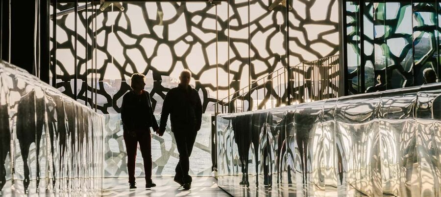 Marseille: Mucem Fast-Track Ticket & Le Panier Audio Tour - The concrete lace is part of the attraction