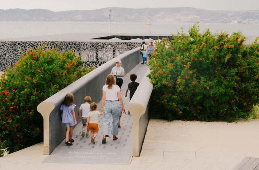 Marseille: Mucem Fast-Track Ticket & Le Panier Audio Tour - Fort Saint-Jean adds history and open-air views