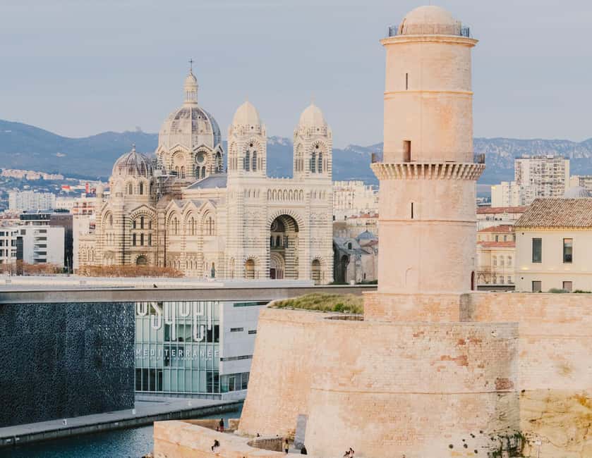 Marseille: Mucem Fast-Track Ticket & Le Panier Audio Tour - Inside the Mucem: exhibitions about shared Mediterranean life